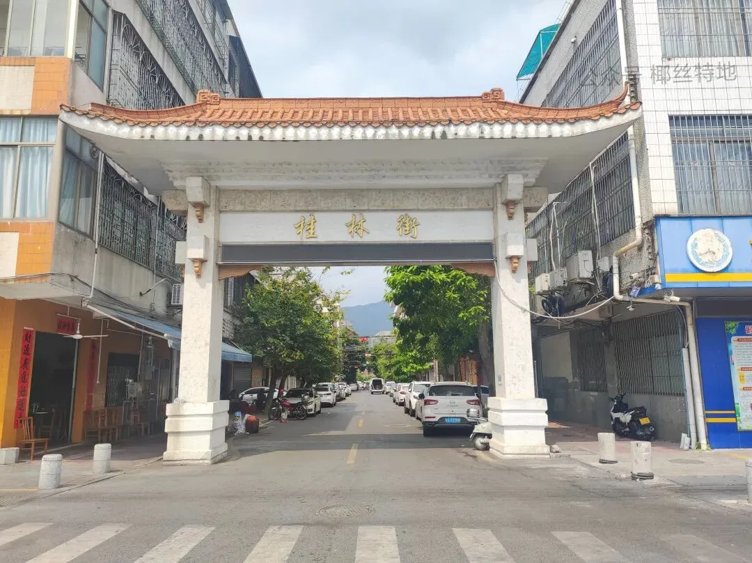 八十年代肇庆睦岗镇桂林农贸市场