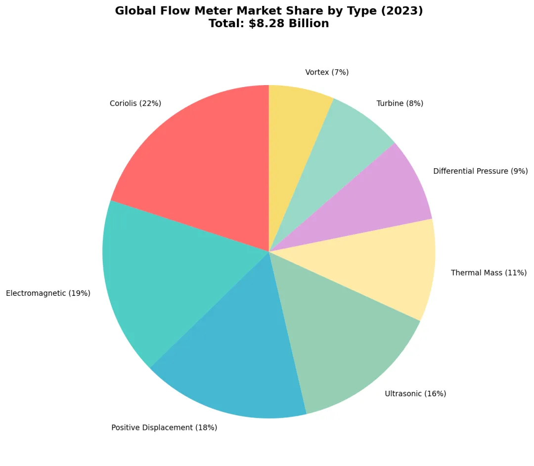 全球流量仪表市场格局:百亿美元背后的技术演进与产业变局