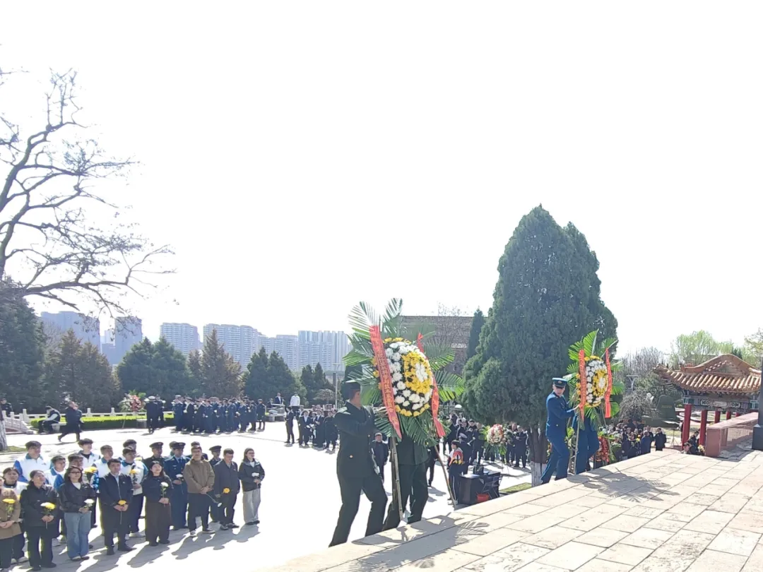 【计算机科学与技术系】初心向党|计科系开展“清明祭英烈 传承爱国情”主题党日活动