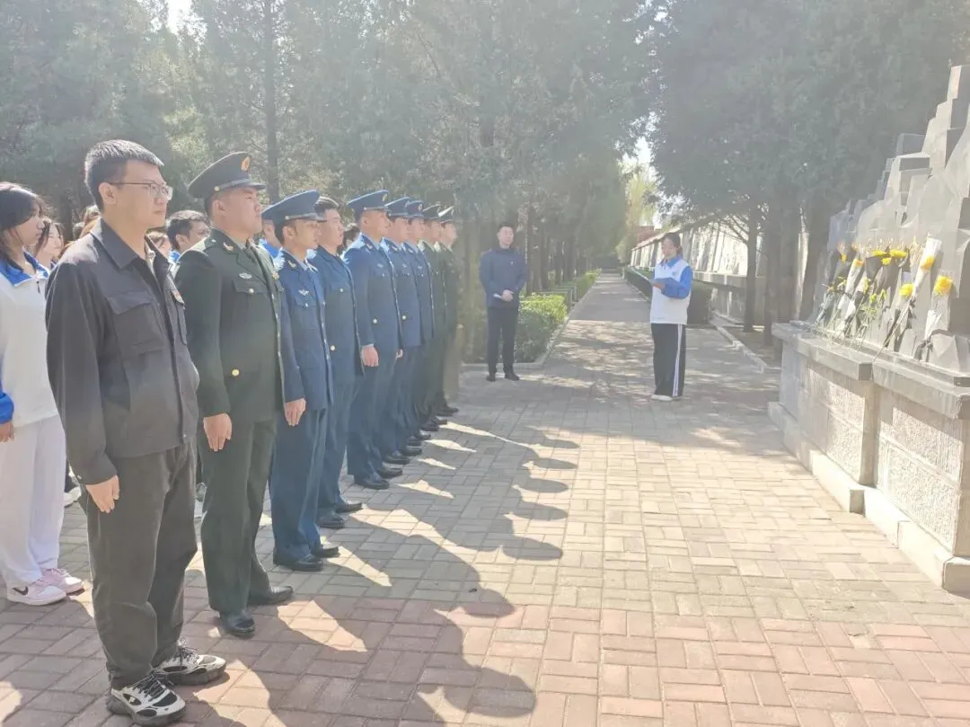 【计算机科学与技术系】初心向党|计科系开展“清明祭英烈 传承爱国情”主题党日活动