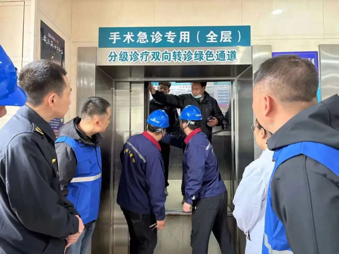 孟州市市场监督管理局开展电梯安全宣传及电梯困人应急演练