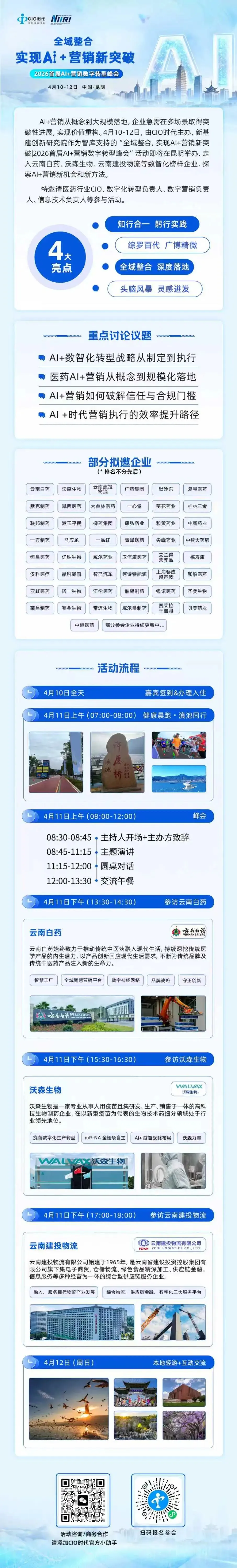 AI+营销转型ing | “2026首届AI+营销数字转型峰会”将揭示滇企成功之道