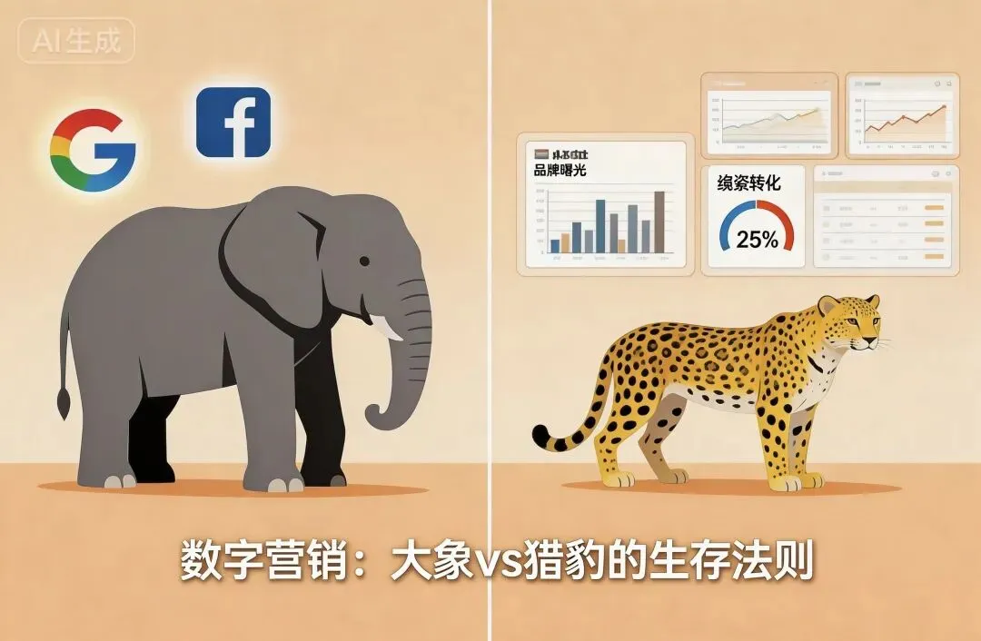 数字营销:大厂与小厂的玩法哲学