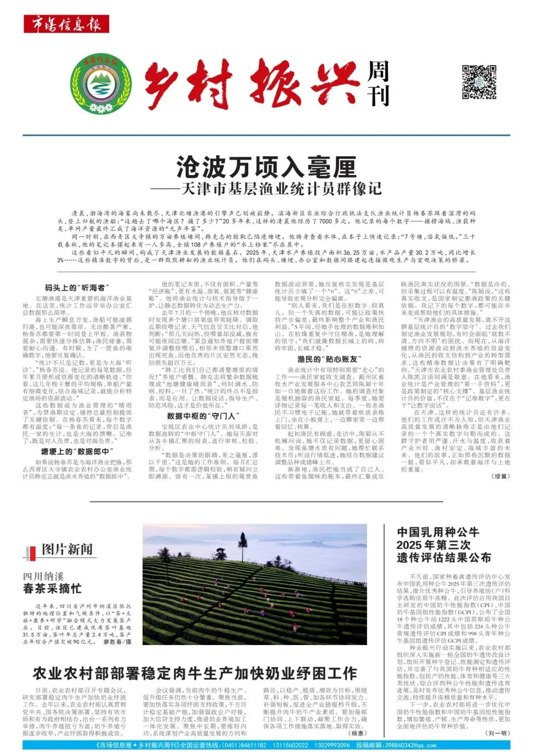 《市场信息报·乡村振兴周刊》最新内容