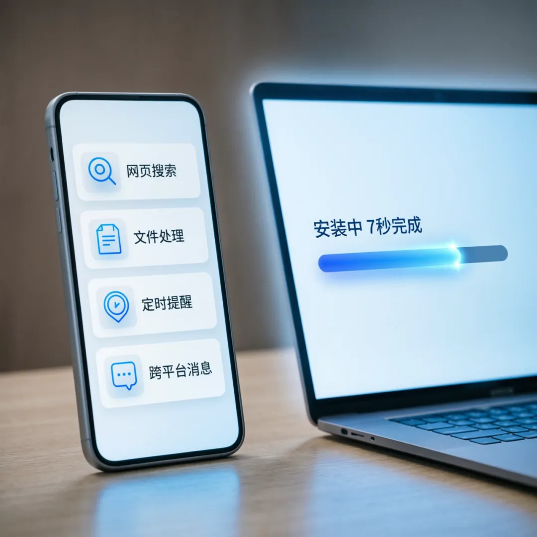 这个AI工具市场刚刚落地国内,下载技能包再也不用忍受卡顿