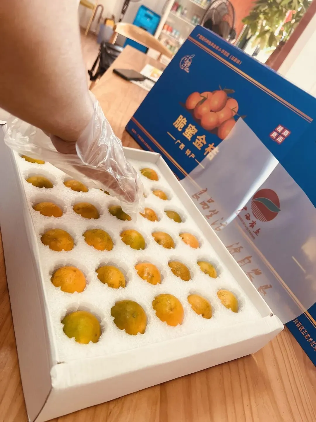 黔江农场公司:全员销售齐奋战 脆蜜金桔销路开