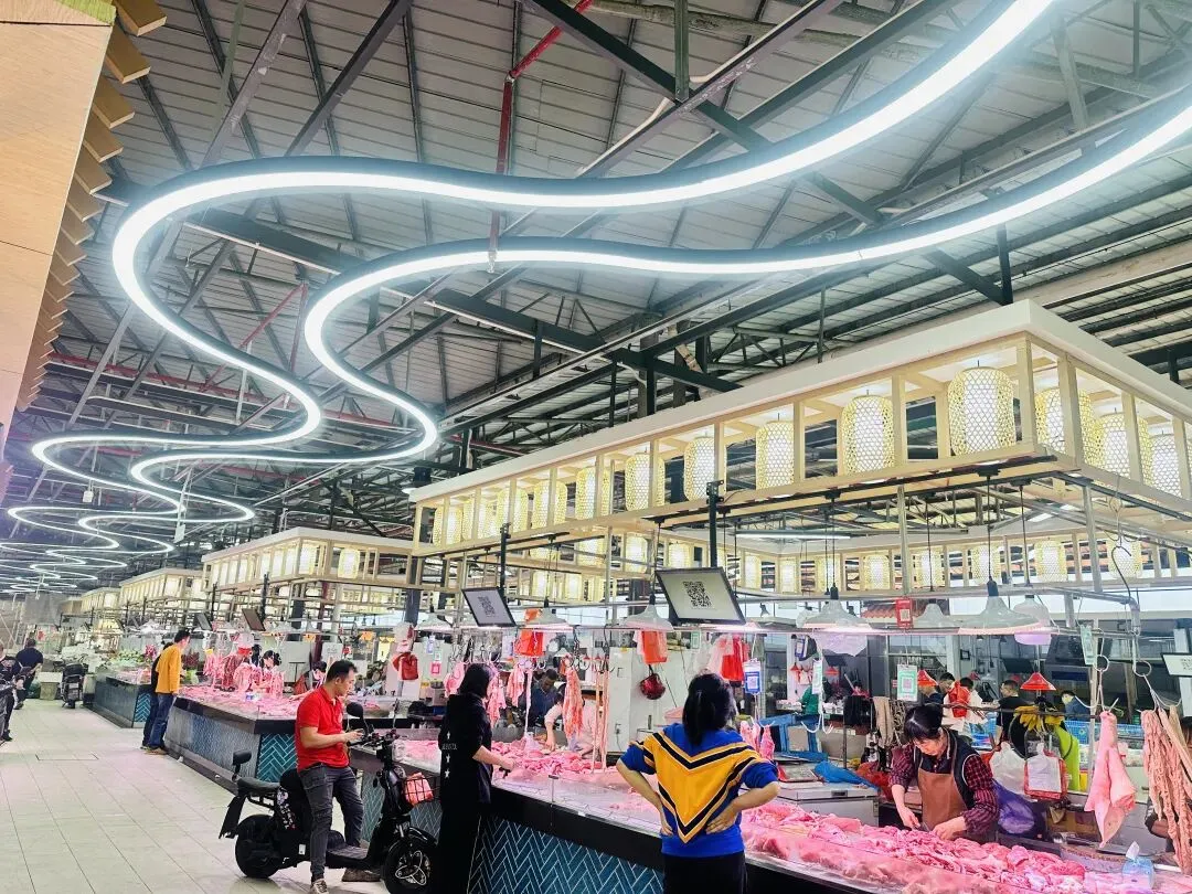 烟火焕新!中建一局将百日完成湛江太平镇市场升级改造工程