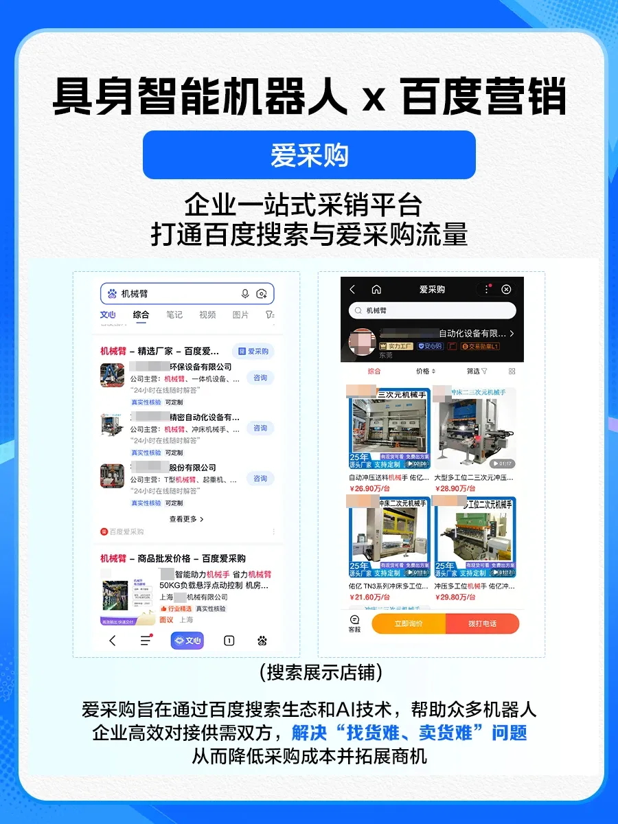 机器人企业怎么获客?老板试试这样投百度(附广告样式)