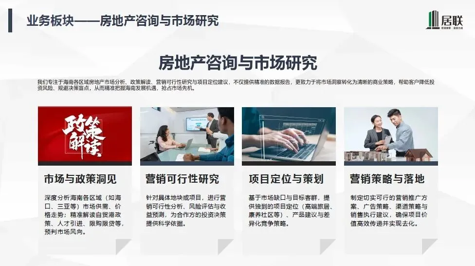 市房协为海南居联房地产营销策划有限公司入会授牌