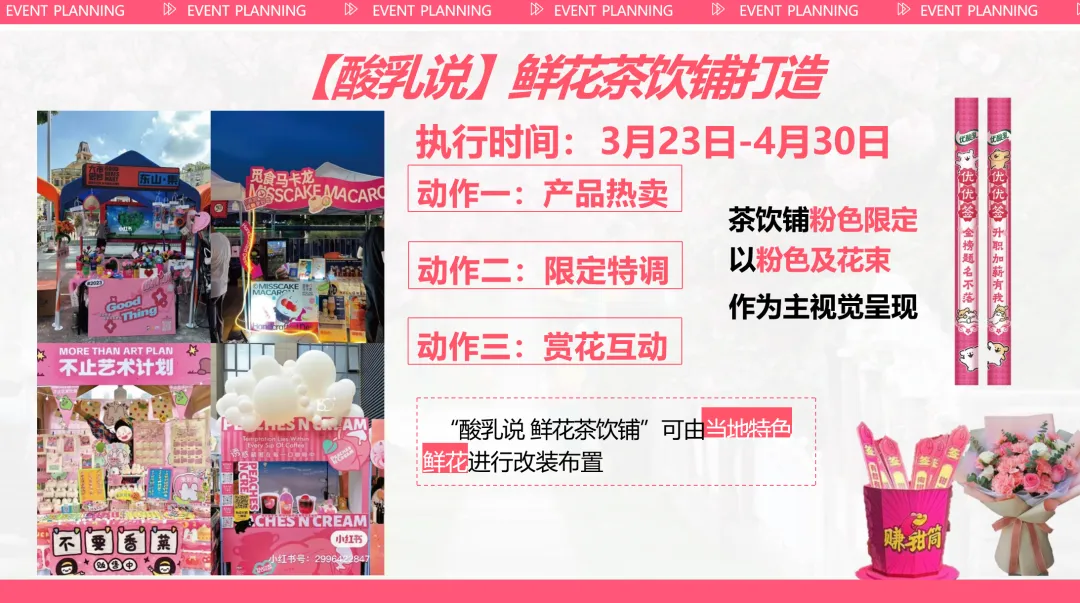 伊利优酸乳樱花季活动创意方案:春季营销正愁灵感,太懂我了!