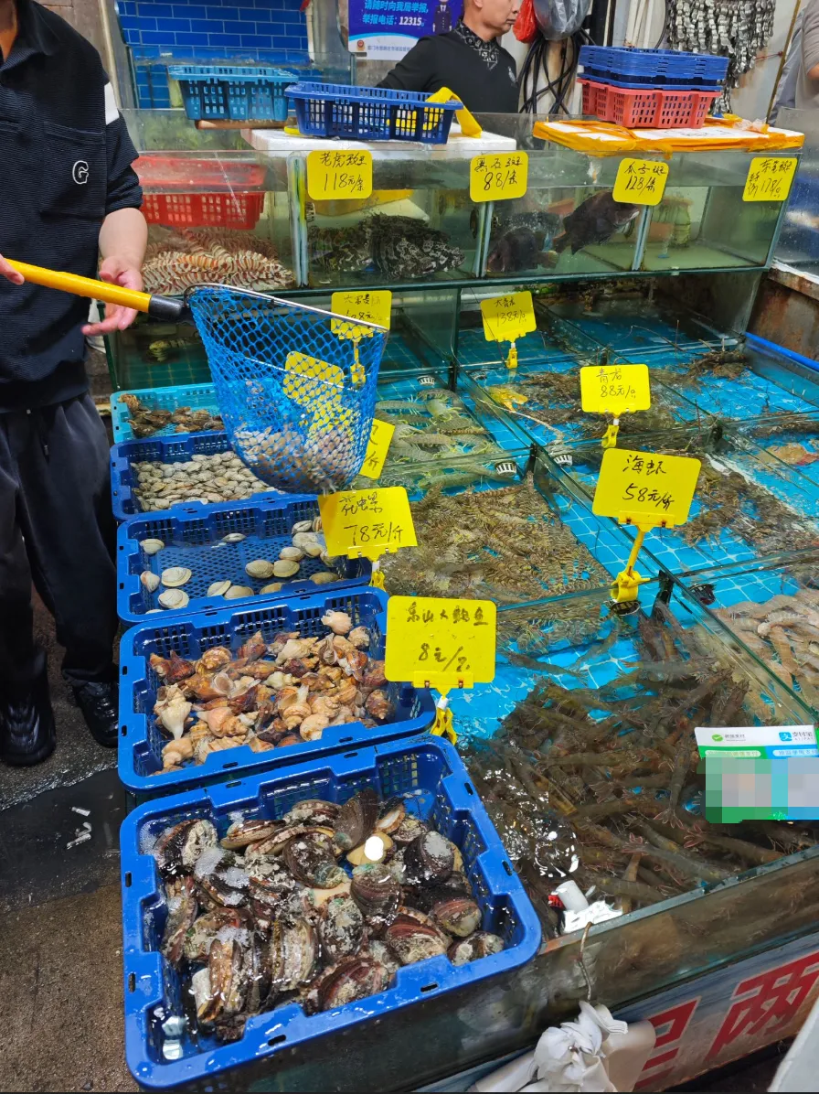 体验厦门的海鲜市场和泰国的有何不同