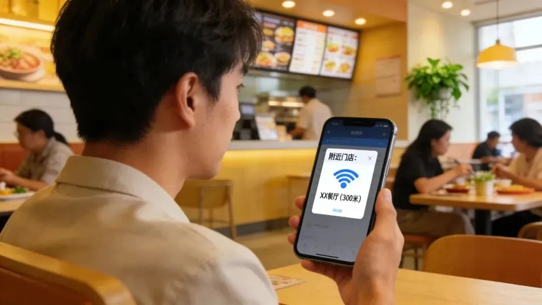 你们店的WiFi也能做营销|餐饮多店统一账号密码,省心还引流