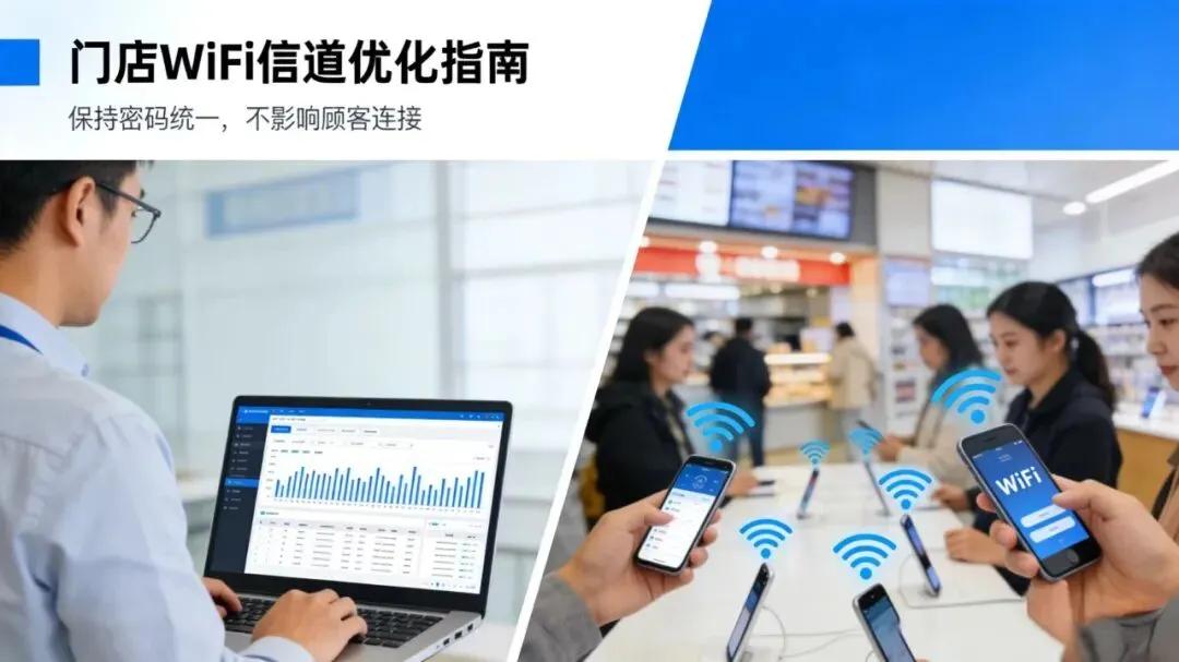 你们店的WiFi也能做营销|餐饮多店统一账号密码,省心还引流