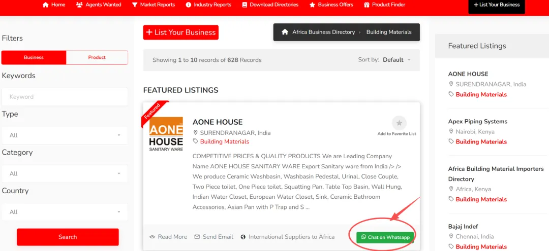 南非外贸获客:2 个新网站,速存