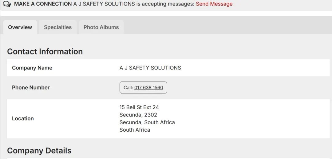 南非外贸获客:2 个新网站,速存