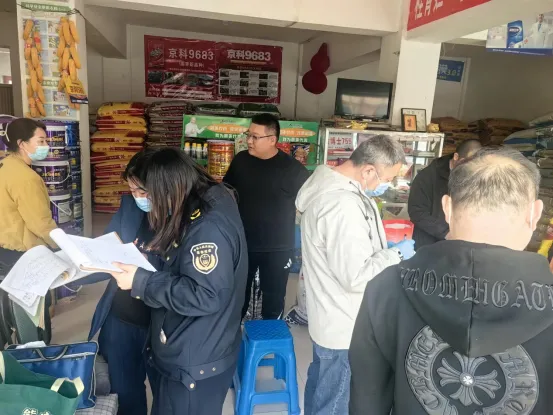 通辽市春季农作物种子市场抽检组深入科左中旗开展专项检查