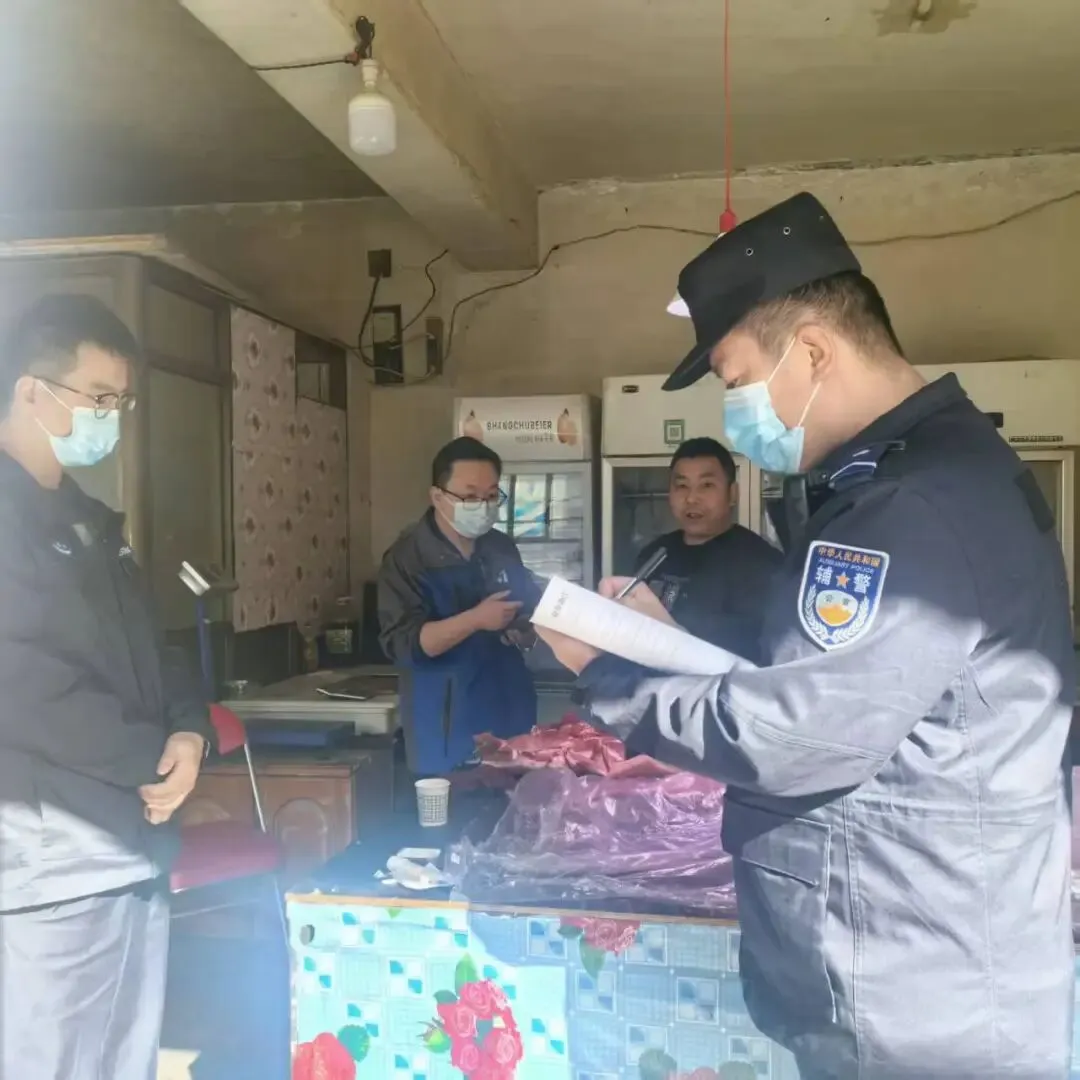 化隆县公安局联合市场监督管理局开展肉制品销售联合执法检查