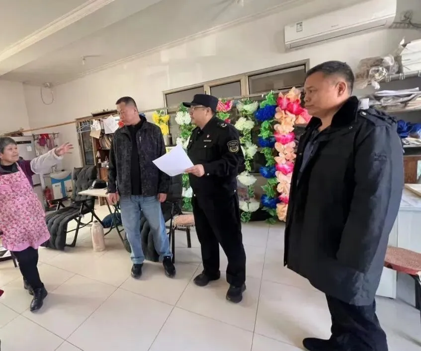 【动态】高丽营镇开展殡葬用品市场专项检查,筑牢清明祭扫安全防线!