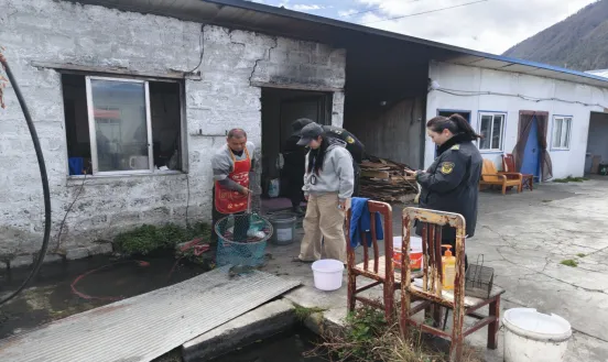 巴宜区市场监管局联合区农业农村局开展尼洋河禁渔专项检查