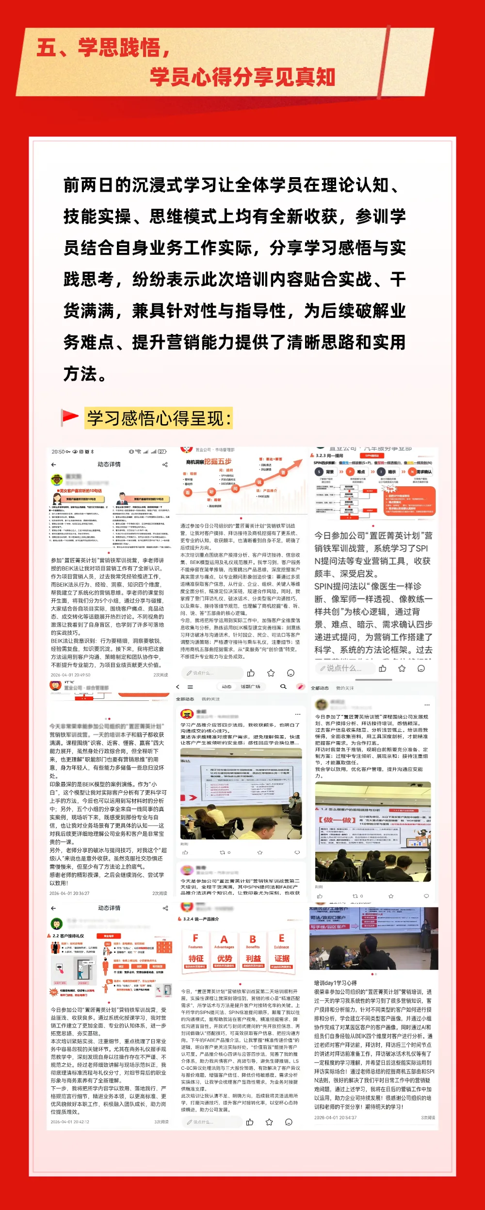 “置匠菁英计划”营销铁军训战营火热推进中