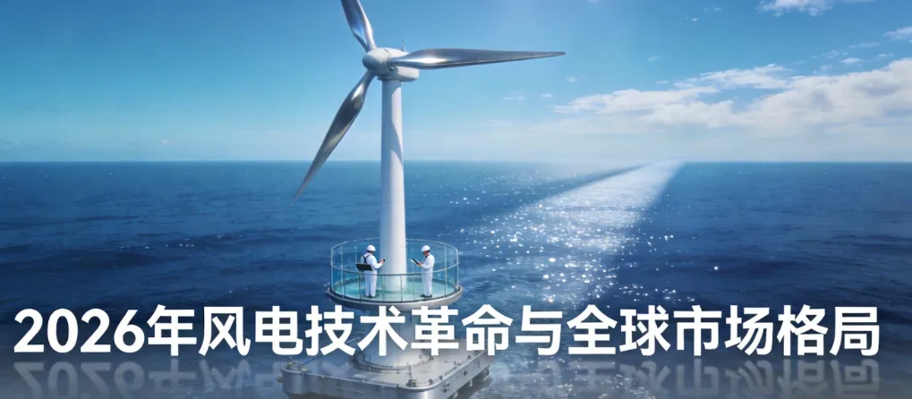 中国风电技术革命与全球市场格局:已跻身世界先进行列