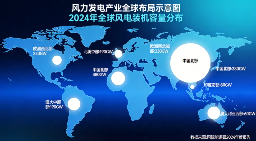 中国风电技术革命与全球市场格局:已跻身世界先进行列