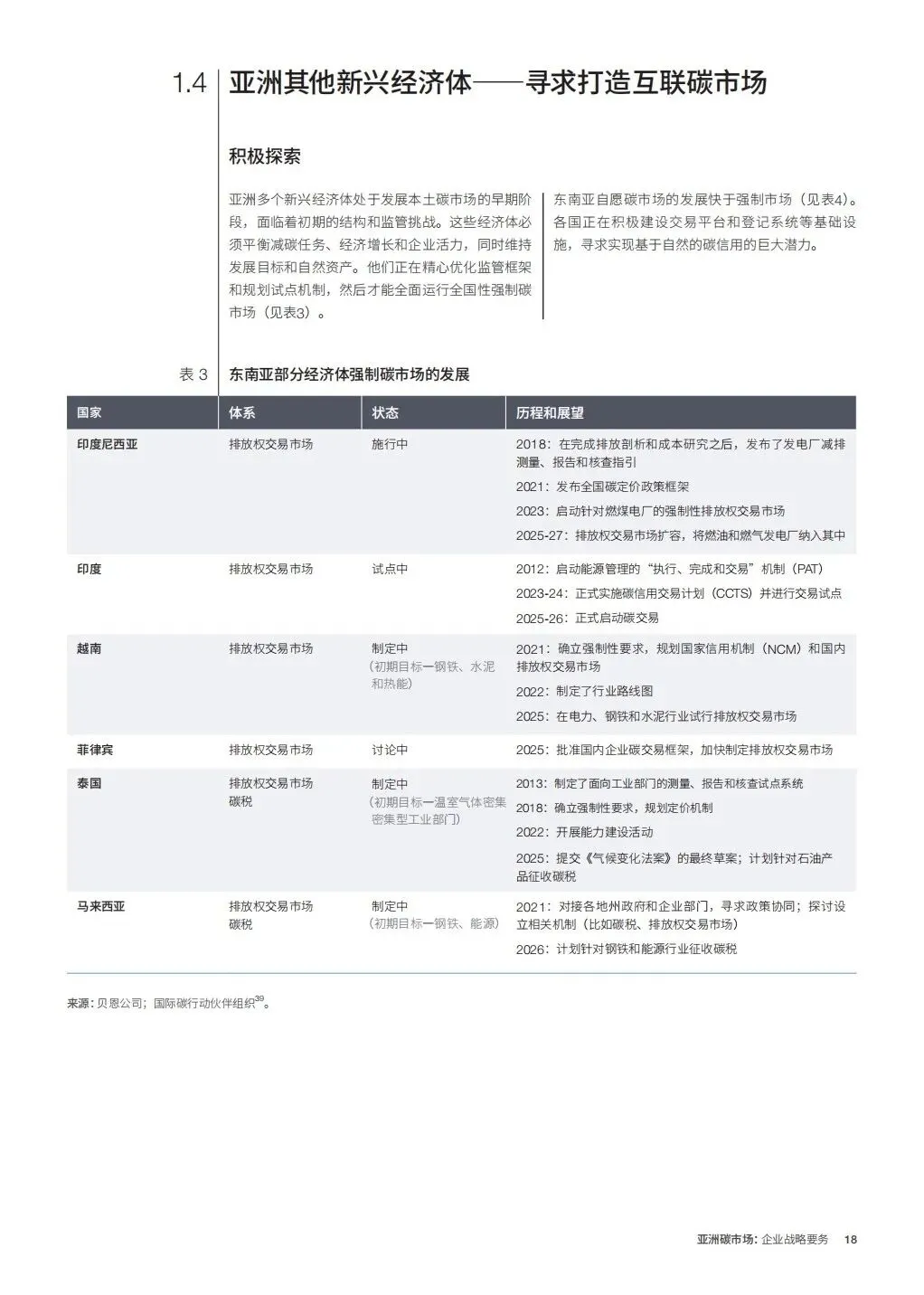 亚洲碳市场企业战略