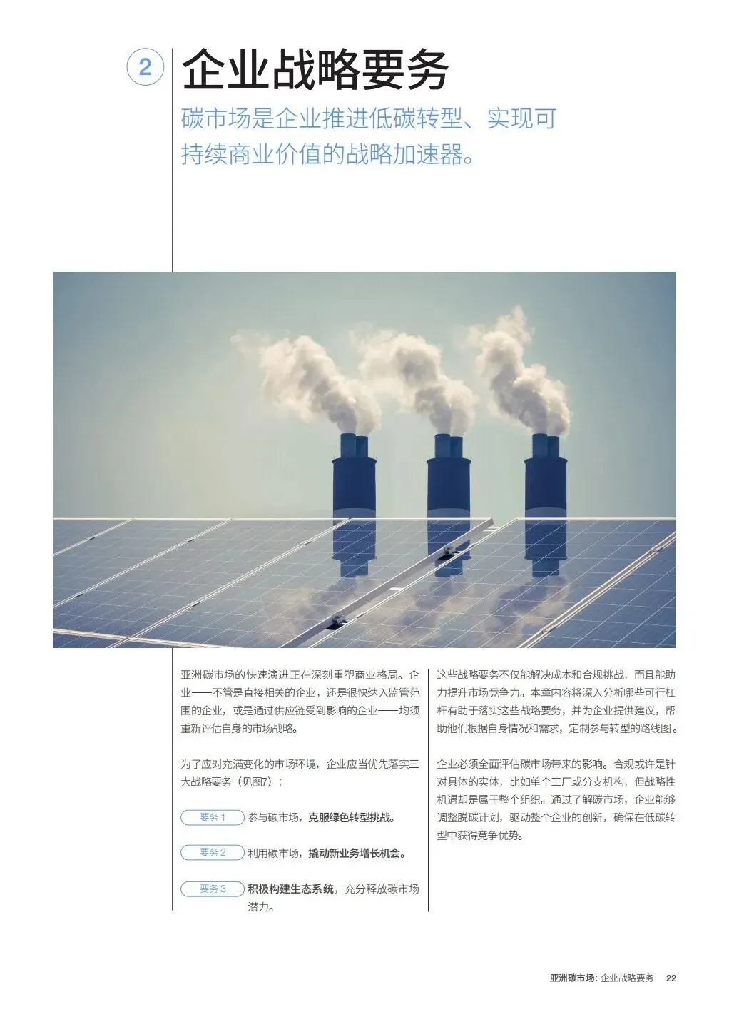亚洲碳市场企业战略