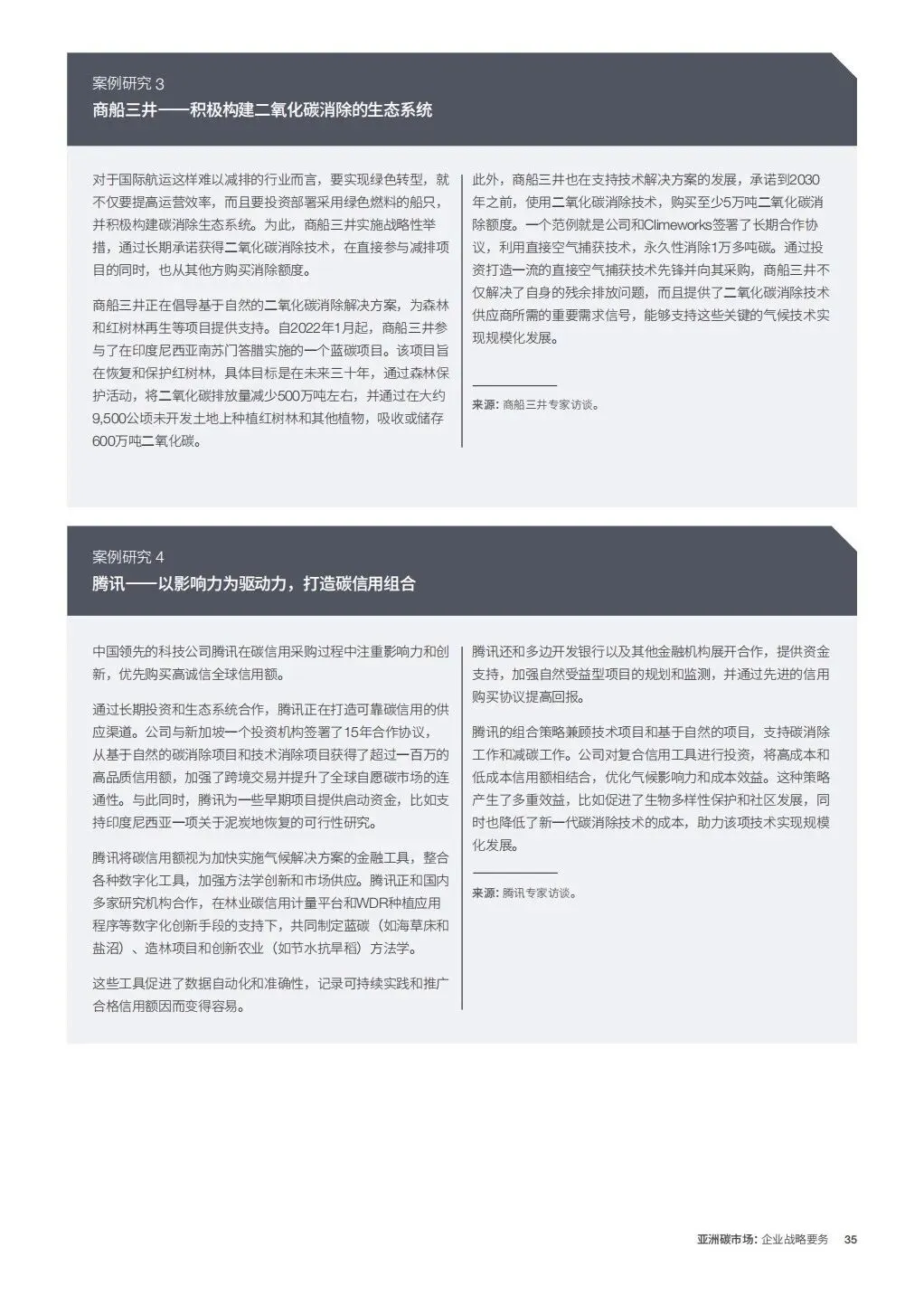 亚洲碳市场企业战略