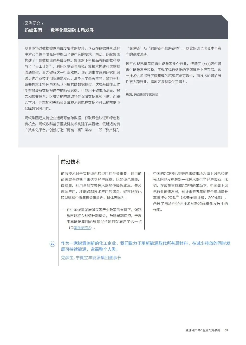 亚洲碳市场企业战略