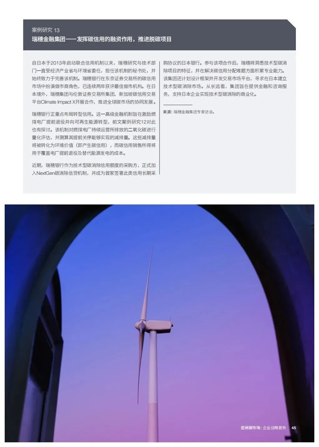 亚洲碳市场企业战略