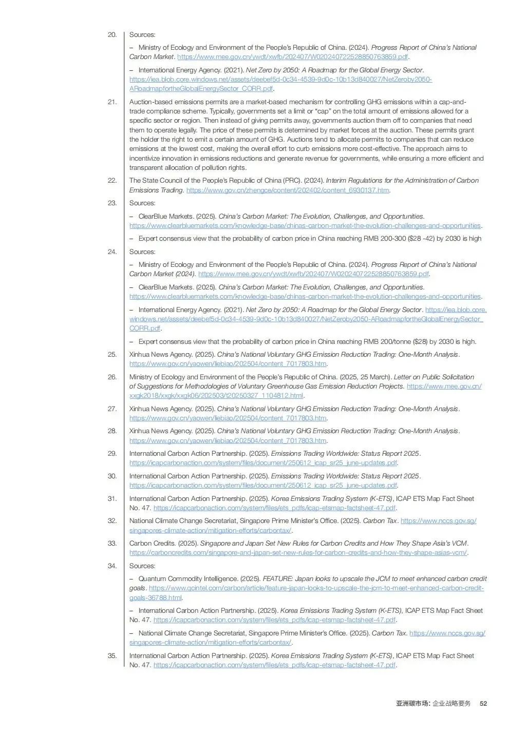 亚洲碳市场企业战略