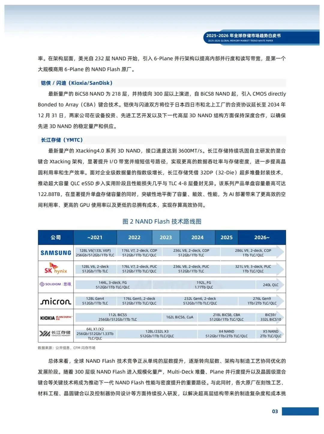 存储市场趋势白皮书