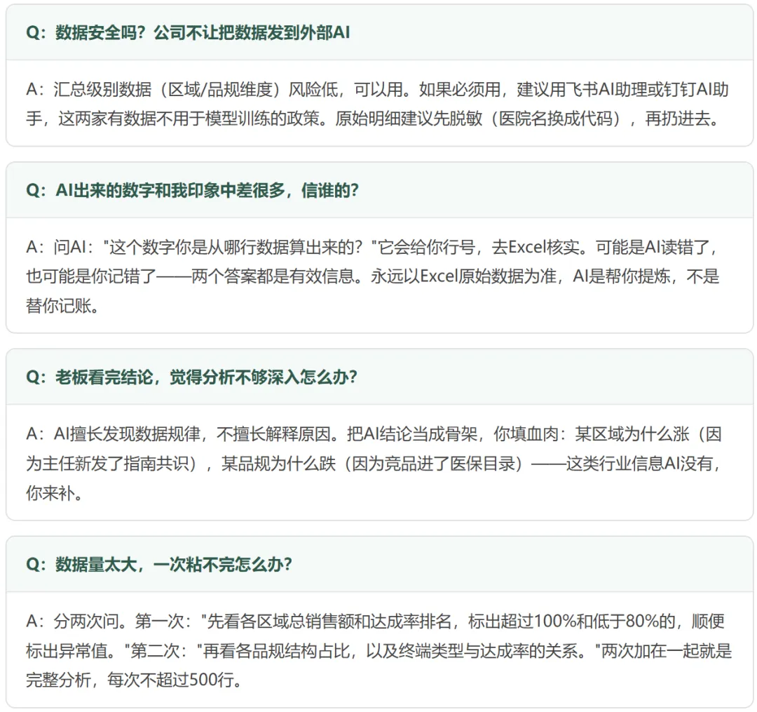 把销售数据粘给AI-10分钟出一份能汇报的分析