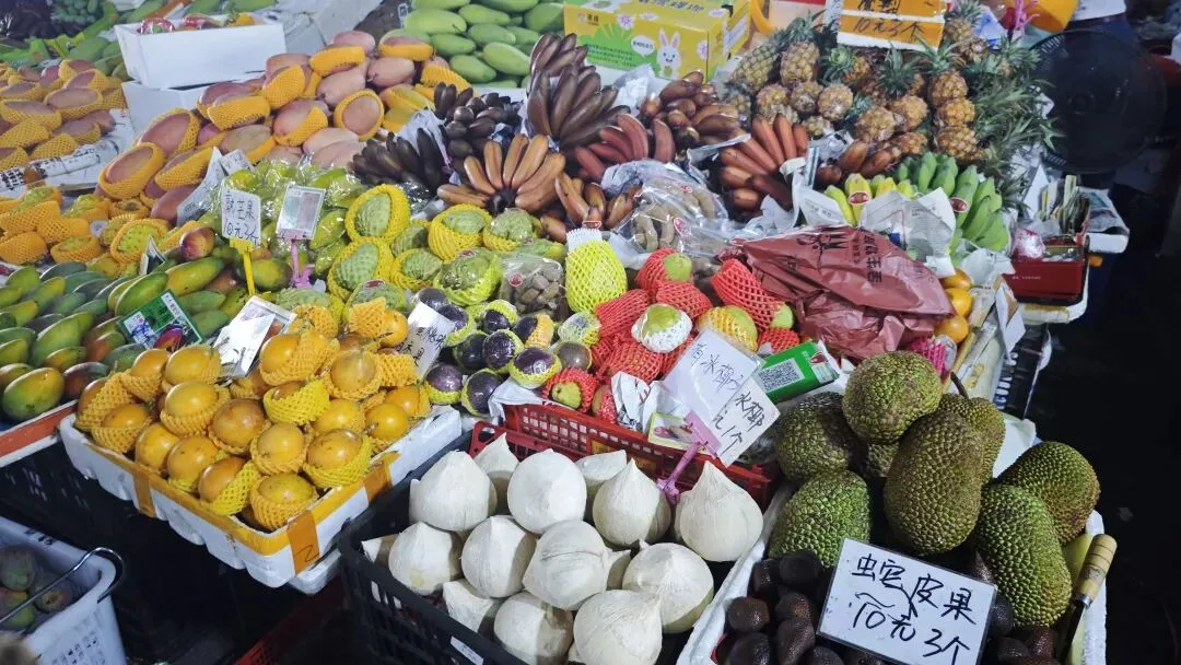 逛一次海南水果市场,才懂什么叫真正的「水果自由」