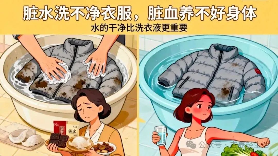 健康市场必用观念故事(35)—脏水洗衣服的故事(用产品先排后补)