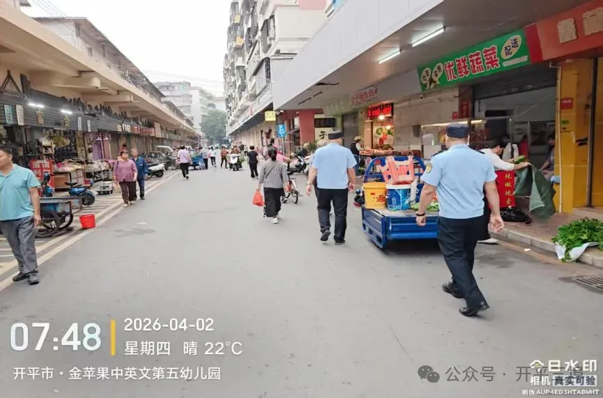 开平这些市场乱搭乱建、摊贩占道?!整治…