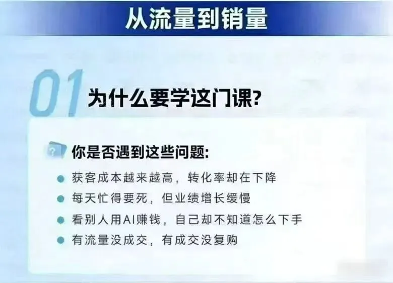 AI获客!2026年1月25吴思晓AI获客变现大课!线下音频课+资料线下两天两夜