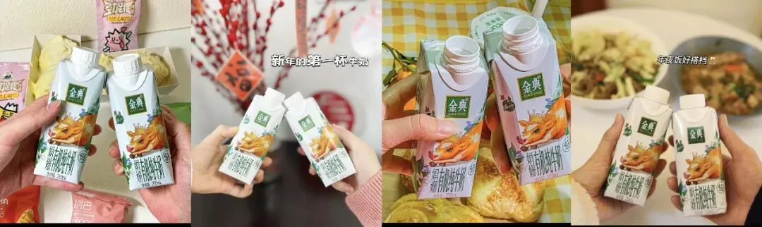 CNY营销复盘,金典如何借小红书“兔”出重围?