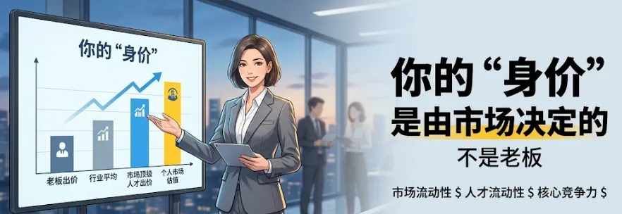 你的“身价”,是由市场决定的,不是老板