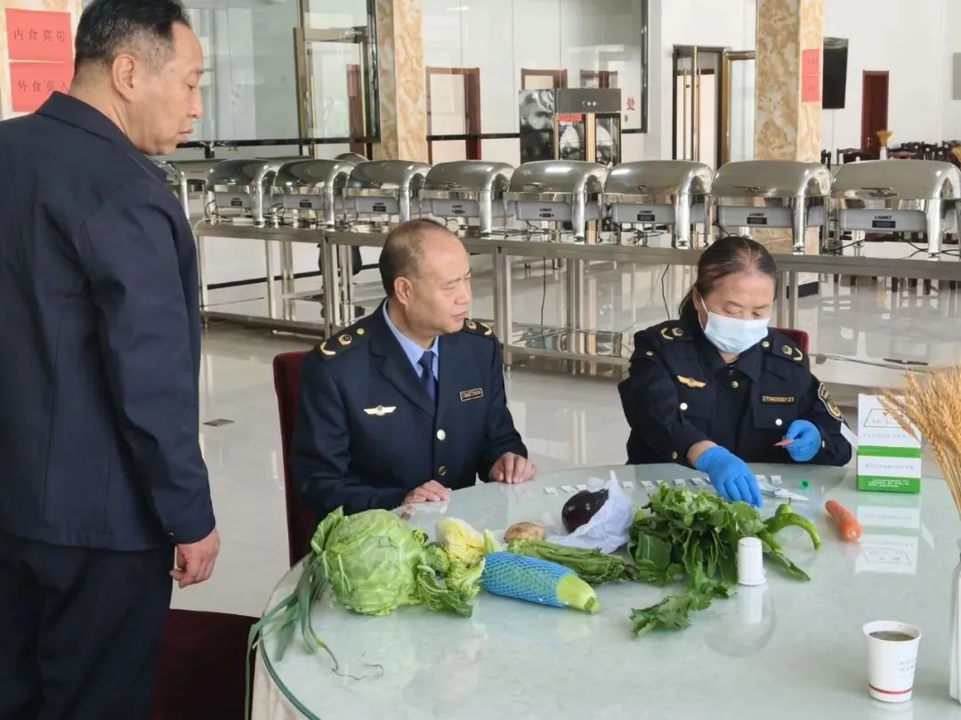 黄陵县市场监管综合执法大队完成丙午(2026)年清明公祭轩辕黄帝典礼活动食品安全保障工作任务