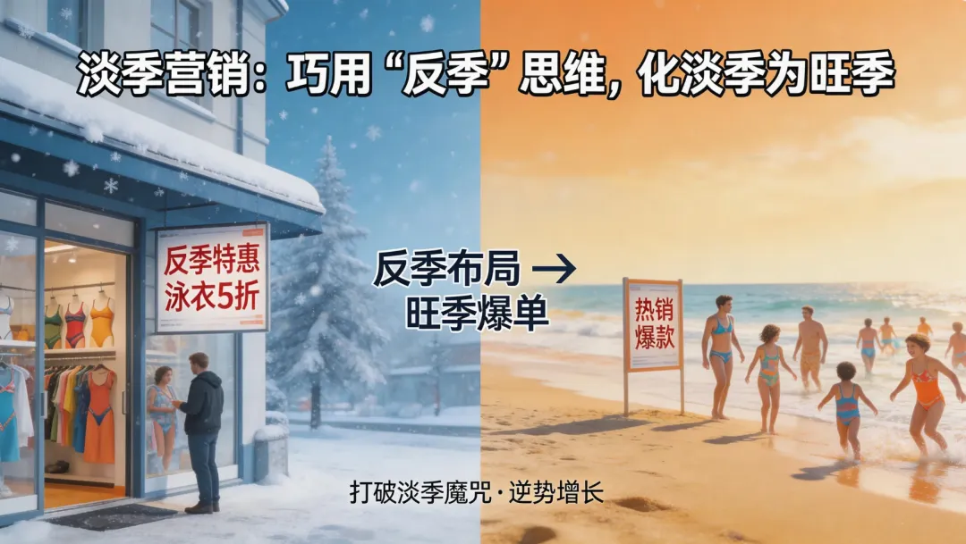 淡季营销:巧用 “反季” 思维,化淡季为旺季