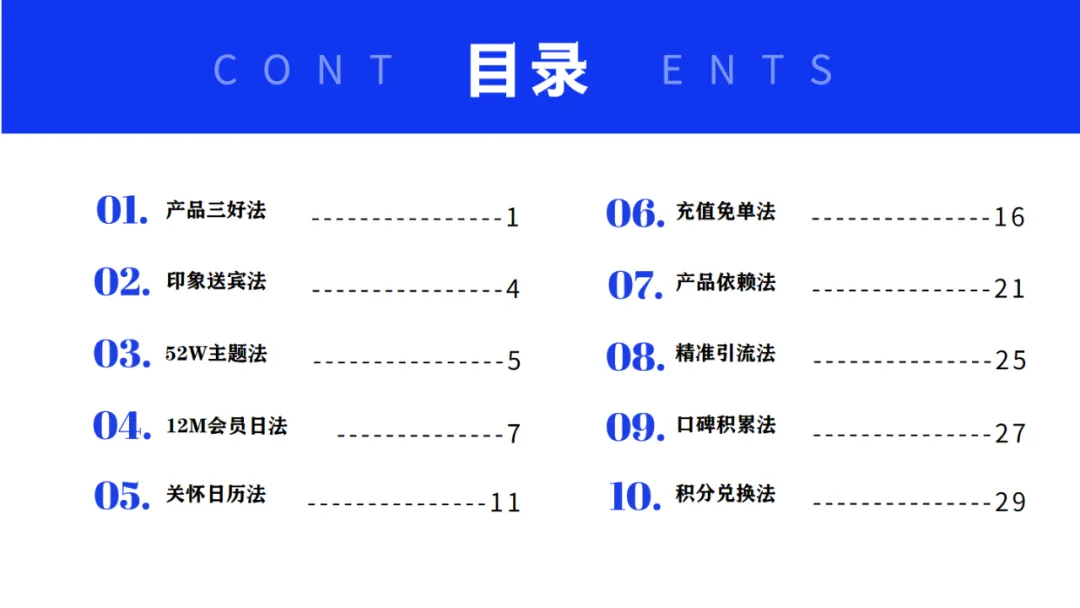 女装4月营销计划模板
