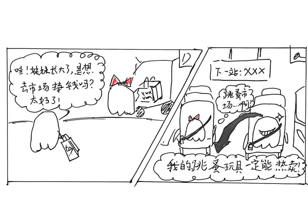 哥哥和妹妹的日常系列:我在跳蚤市场里拍呀拍呀拍