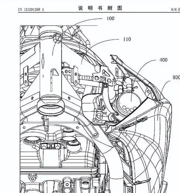 豪爵DL500专利图流出!中量级ADV市场迎来新变数,这配置太狠了