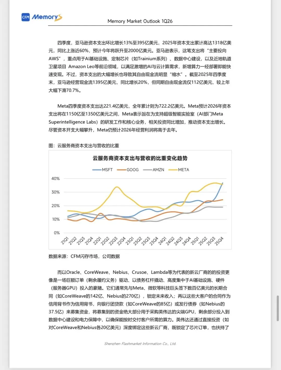 CFM闪存市场《2026Q1全球存储市场总结与Q2展望》
