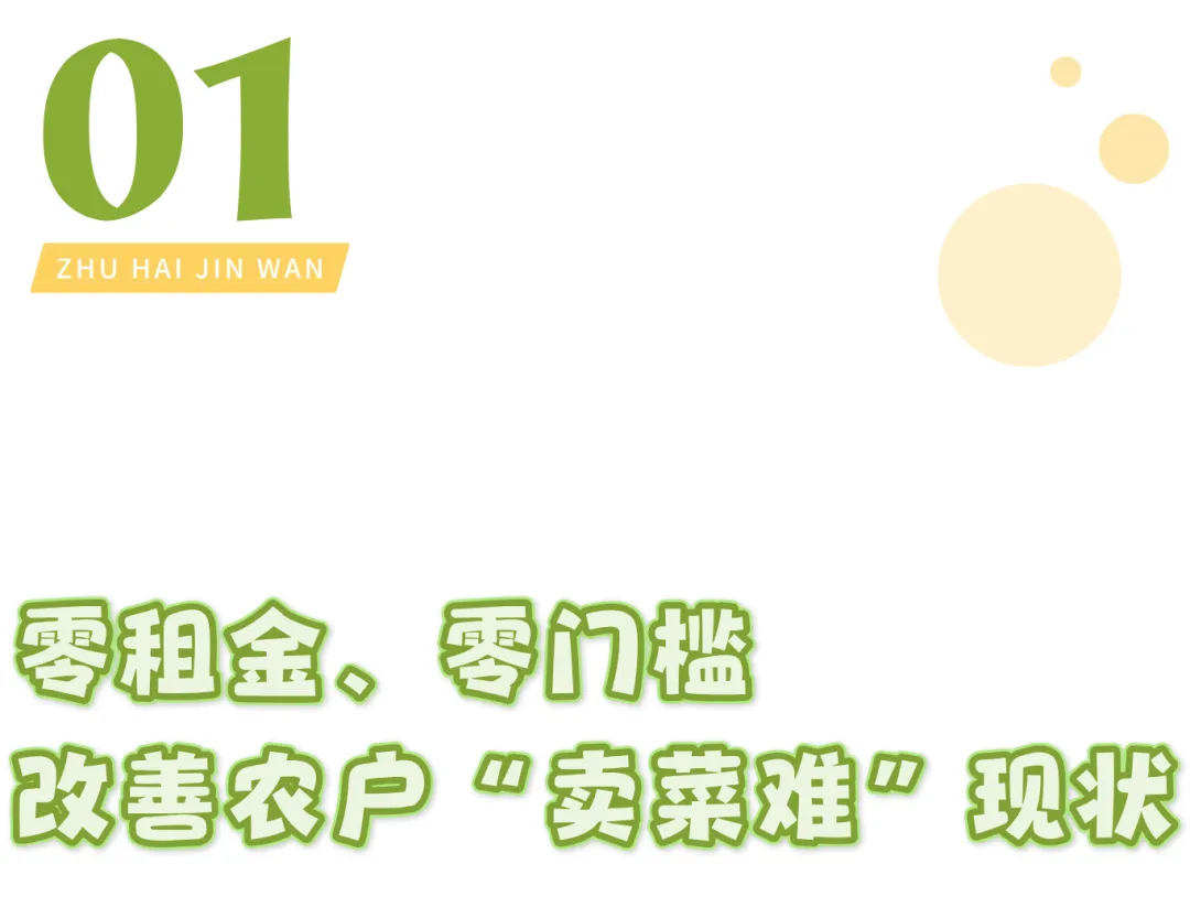 零租金!金湾「新市场」,卖新鲜本地菜!