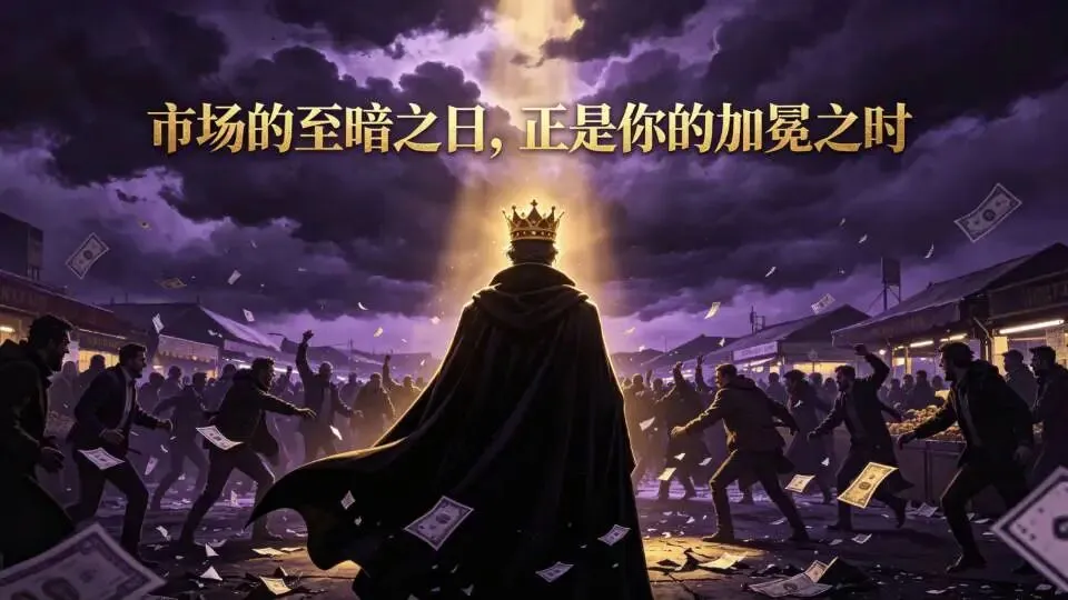 市场的至暗之日,正是你的加冕之时