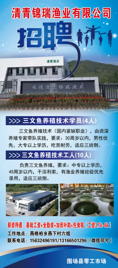 【围场县零工市场】4月06日招聘信息