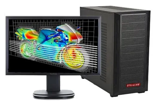 市场上唯一在windows7系统运行–双Xeon5代(最大128核)的UltraLAB EX660/GX660M工作站仿真计算方案